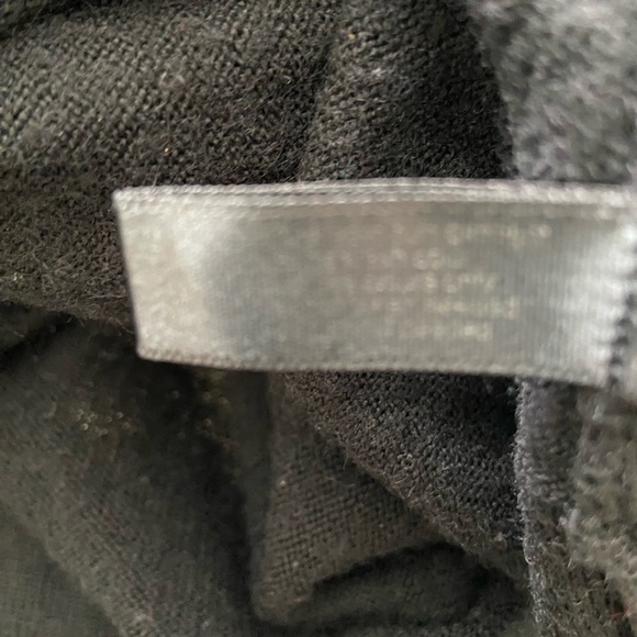 Limited Black Cowl Neck Sweater Dress MIDI Length,Size L - Picture 5 of 5